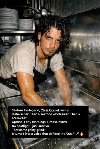 Chris Cornell in 1980’s #chriscornell #audioslave #soundgarden