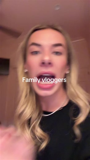 Like how did we not realize how weird that was when we were younger #familyvloggers