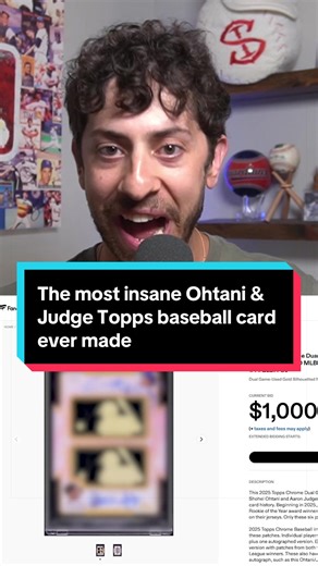 Insane Ohtani & Judge Topps Baseball Card Revealed