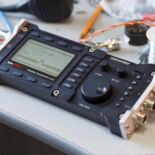 The lab599 Discovery TX-500 ruggedized portable QRP transceiver