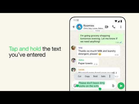 How to ask Meta AI for writing help on Android | WhatsApp
