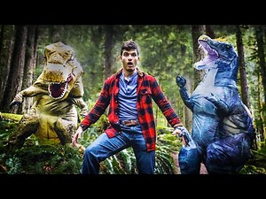 Jurassic World Parkour Dominion Meets Parkour in Real Life