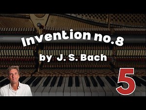Invention no.8 by J. S. Bach: ABRSM Grade 5 Piano (2025 & 2026) - A4