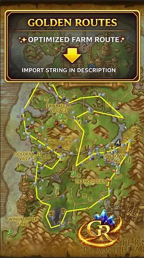 Eversong Woods Farming Route – Gold Farm WoW Route Midnight #WorldOfWarcraft#WoWFarming#WoWGoldFarm