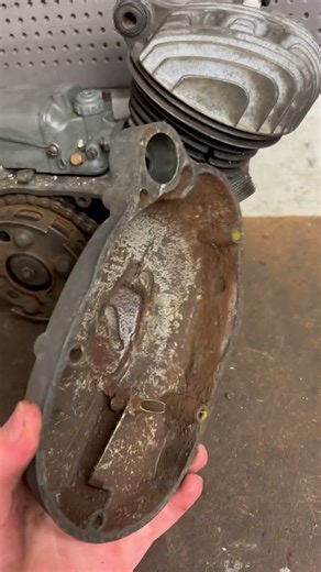 Sachs Motor💪 #veteranmoped #sachs #moped #repair #vintage #garage #engine #viral #nostalgi #like