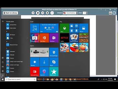 What to do if pop-up window won’t go away on Windows 10?