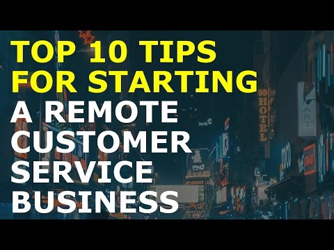 How to Start a Remote Customer Service Business | Free Service Business Plan Template Included