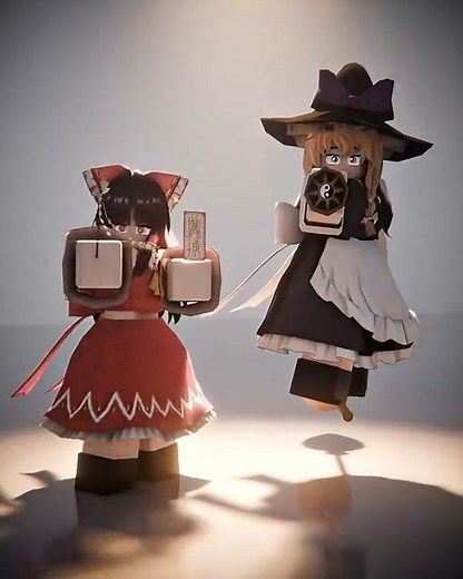 Touhou vs Modern Tank | Roblox Animation
