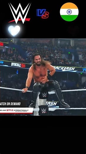 Bron Breaker Super Spear WWE vs WWE India 🇮🇳 #shorts #viralshorts