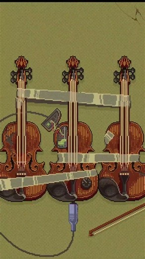 introducing the world's smallest violin in Pepperoni Pizzicato.