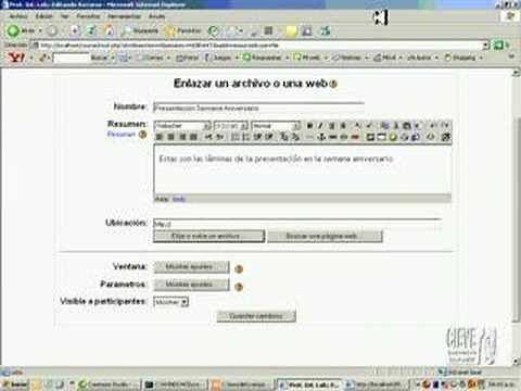 Colocar Presentación Power Point en Moodle