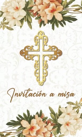 Invitación a Misa de Honras para Difuntos