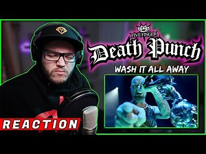 My FIRST TIME Hearing FIVE FINGER DEATH PUNCH - "Wash It All Away" (REACTION)
