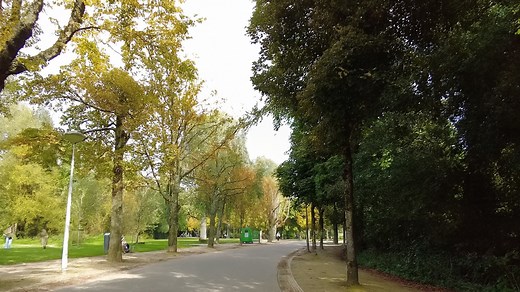 Is this the most peaceful bike path in Amsterdam?