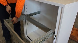 Pull Out File Frame Installation