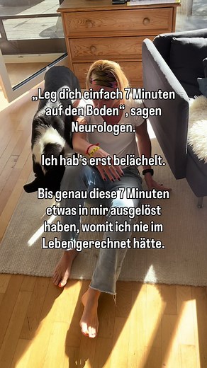 7 Minuten Bodenübung: Nervensystem resetten ohne Stress