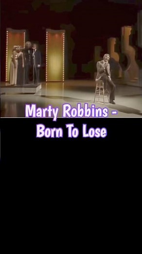 Marty Robbins - Born To Lose (Lyrics) #70smusic #countrymusic #songlyrics