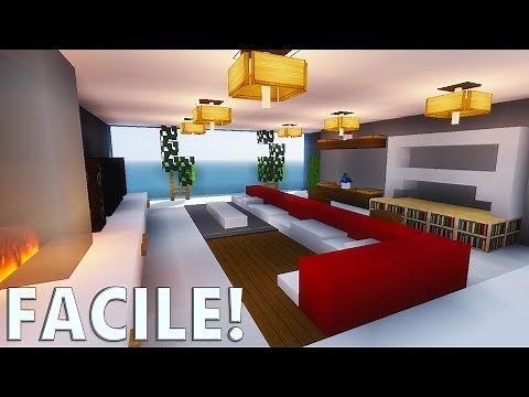TUTO SALON MODERNE ! | Minecraft
