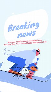 3.3K views · 12 reactions | Opening day for ticket purchasers is Monday, 12/28 but we couldn't wait so we made a few extended day tickets available for Sunday. You must purchase them at www.bcmr.com. | Bear Creek Mountain Resort | Facebook