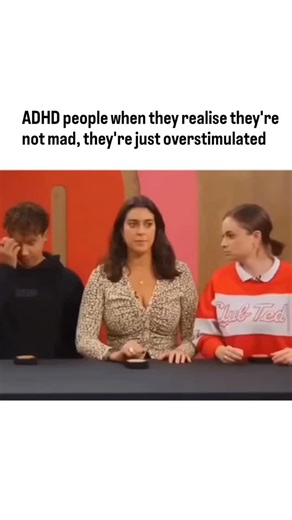 🌟ADHD LIFE 🌟 on Instagram: "I always thought I was overreacting. Turns out I was just overstimulated. When your brain is already processing every sound, every movement, every ‘don’t forget this’, even small things feel loud. It’s not mood swings. It’s not attitude. It’s your system hitting max capacity. That moment when someone talks a bit too loud, asks one more question, or you walk into a busy room… and your whole body just shuts down? That wasn’t you being dramatic. That was overload. You 