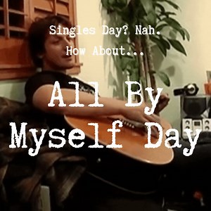 It's time for an "All By Myself" Singles Day sale 😜 11% off storewide, happening NOW https://GreenDay.lnk.to/GDstore | Green Day