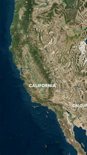 Why California's Largest Lake Just Disappeared 🤔🇺🇲 #usa #california #facts