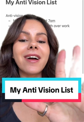 Creating a Meaningful Anti Vision List