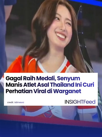 Seorang atlet muda asal Thailand berhasil mencuri perhatian jutaan orang setelah videonya viral di media sosial. Momen tersebut memperlihatkan senyum tulusnya usai gagal meraih medali emas dengan selisih yang sangat tipis dalam sebuah turnamen bergengsi. Meski harus puas finis di posisi kedua, ia tetap menunjukkan sikap penuh sportivitas, kehangatan, dan senyum yang begitu manis. Respons sederhana itu justru menyentuh hati banyak orang dan membuat namanya ramai diperbincangkan di internet. #indo