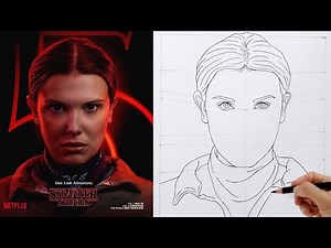 How to draw Eleven from Stranger Things | Drawing Tutorial | YouCanDraw #strangerthings5