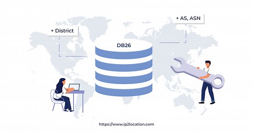 IP2Location Enhances Geolocation Database with District and Autonomous System Information