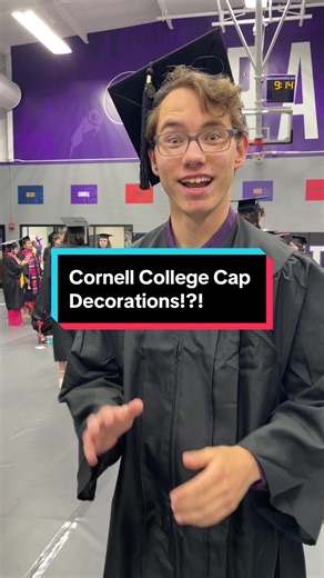 Check out how our graduates decorated their caps! #graduate #graduation #classof2024 #fyp #cornellcollege