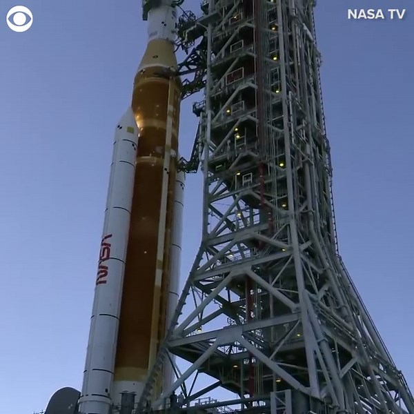 ROCKET ROLLOUT: NASA's new Space Launch System (SLS) moon rocket and Orion spacecraft for the Artemis I mission began its journey to the launch pad at the Kennedy Space Center in Florida on Thursday evening (3/17). Once at the launchpad, preparations for the final pre-launch test will begin before its first voyage set for May or June. | CBS 58 | Facebook