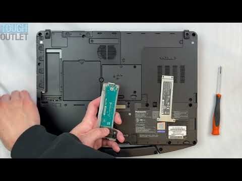 Panasonic Toughbook FZ-55: How to install M.2/NVME