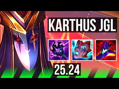 KARTHUS vs DIANA (JGL) | Good KDA: 23/1/7 | EUW Diamond | 25.24