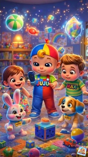 Magic Remote 😱✨ | Sab Udne Lage! | Juju Lily Max Funny Story | Kids Cartoon Hindi #shorts