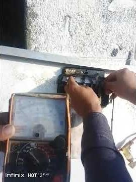 solar panels connection testing