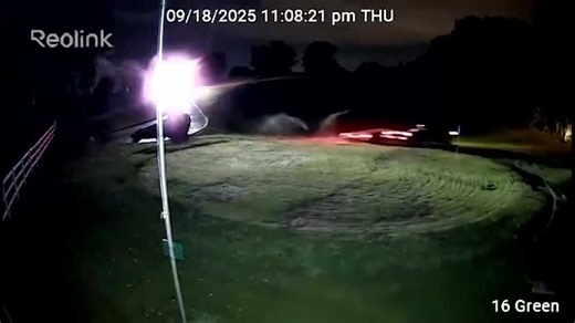 Motorcycle theft suspect leads police on chase through central Iowa golf course