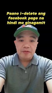 9.1K views · 88 reactions | Paano i-delete ang facebook page na ayaw mo na gamitin? #How #delete #FacebookPage #tutorialvideo @highlight | Musbe Reel | Facebook
