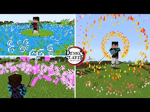 Addon DEMON SLAYER Minecraft Bedrock || Kimetsu no Yaiba MCPE