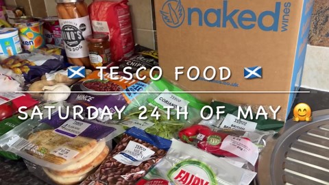 Tesco Scotland Grocery Haul - Saturday 24 May