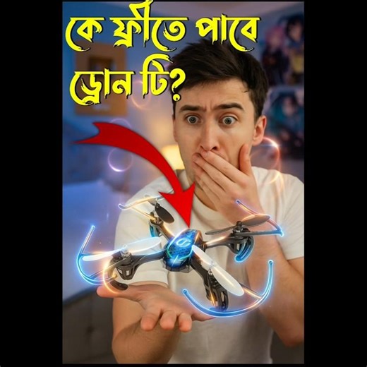 তাহলে কে পেয়েছে ফ্রী ড্রোন?
