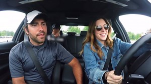 #TeamBridgestone athletes Ashley Wagner and Evan Strong take driving as seriously as their sports. Can they find #ClutchPerformance out of their element? | Bridgestone