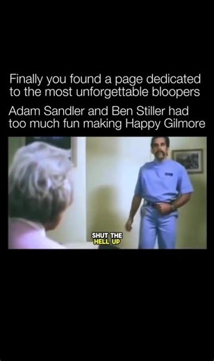 Ben Stiller BREAKS Himself In HILARIOUS Epic BLOOPER From Happy Gilmore!