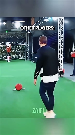 Players Vs AI Goalkeeper + Him 🥶 #soccer #football #ytshorts #messi