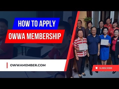 How to Apply for OWWA Membership and Become a Member of OWWA