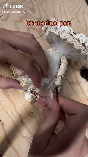 Creating a Mushroom Art Doll Tutorial