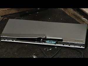 Smashing a Sony DVP-NS508P DVD Player