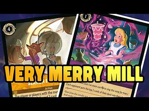 🟡🟣 I brought a MILL DECK to locals - irl Disney Lorcana deck review