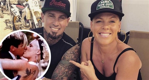 Pink reveals 'only reason' her marriage has survived