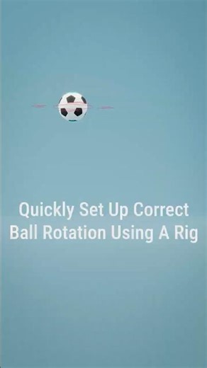 Quick Ball Rotation Rig in Blender | #learnblender #blenderbeginner #3drigging #blender